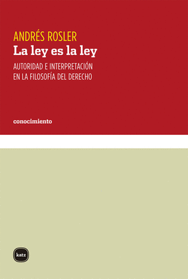 LA LEY ES LA LEY (IMPORTADO ESPAA)